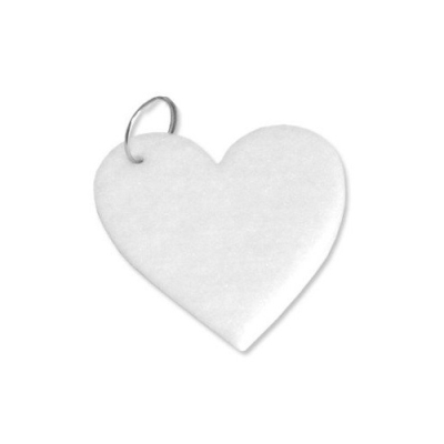 Heart-shaped Keychain for Printing